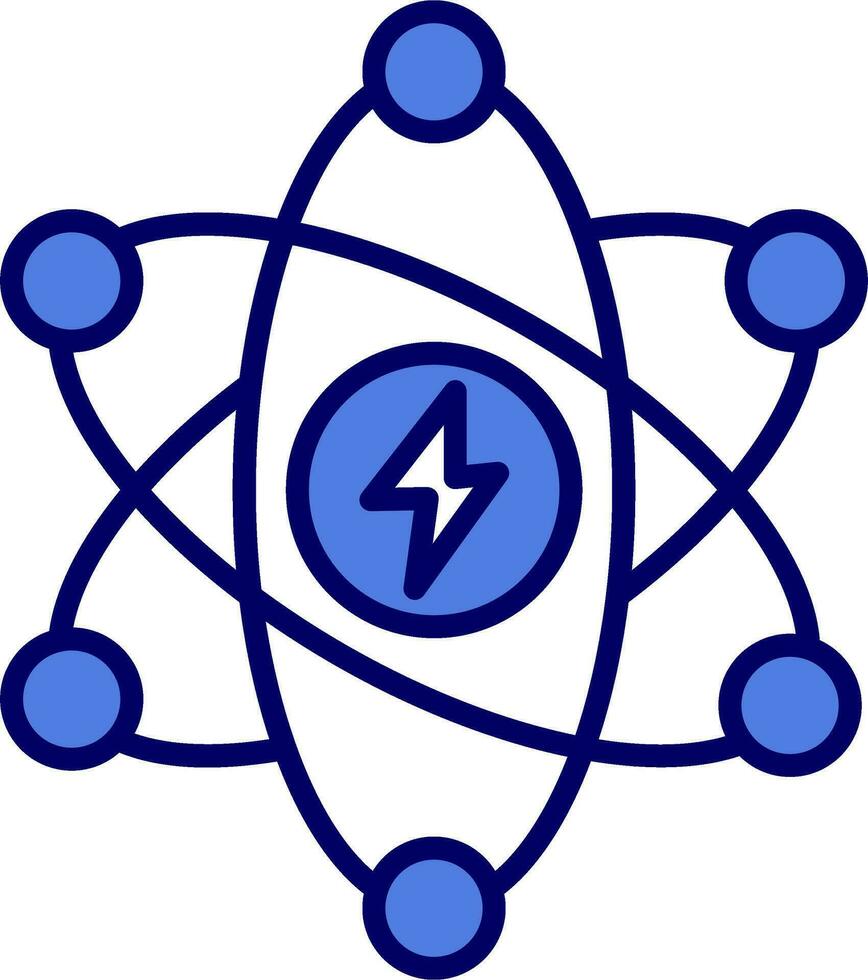 Atomic Energy Vector Icon
