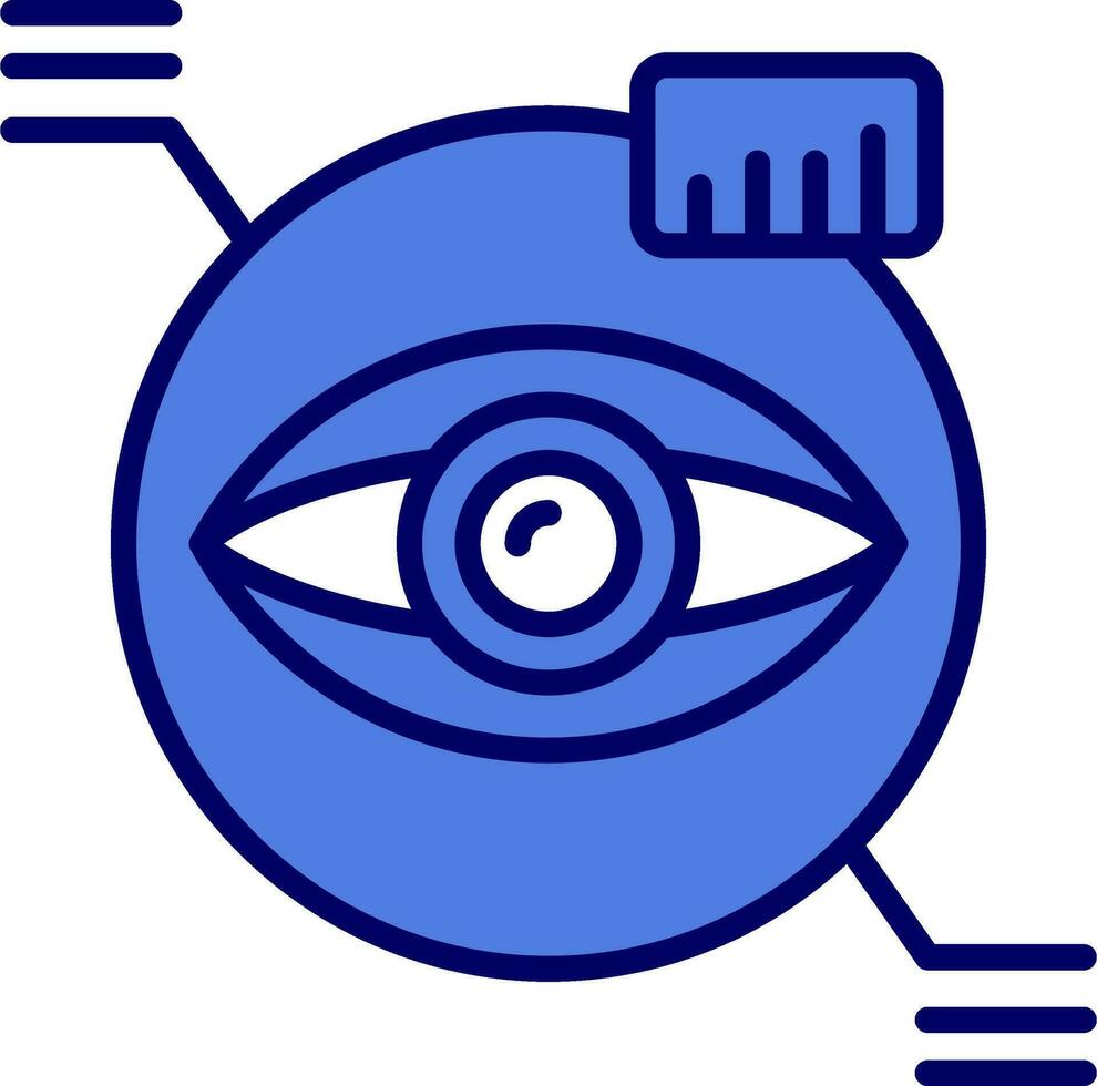 Eye Scanner Vector Icon