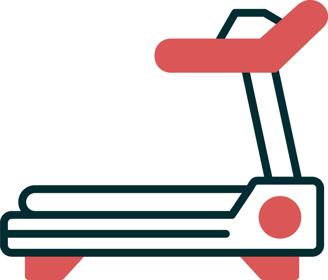 Treadmill Vector Icon