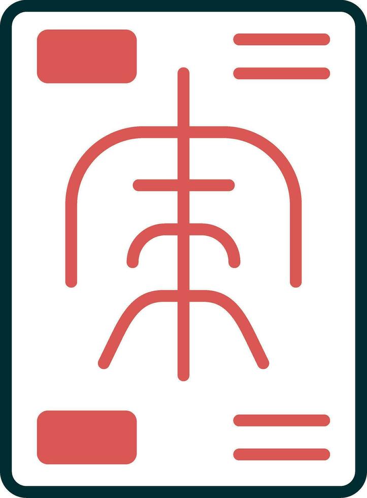 X Rays Vector Icon