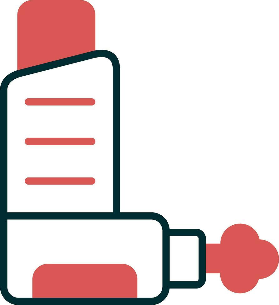 Inhaler Vector Icon