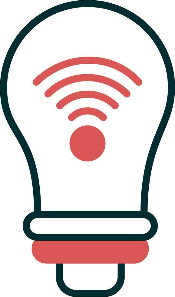 Smart Bulb Vector Icon