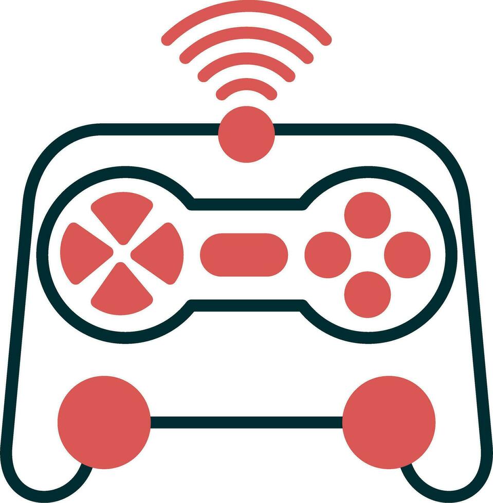 icono de vector de gamepad