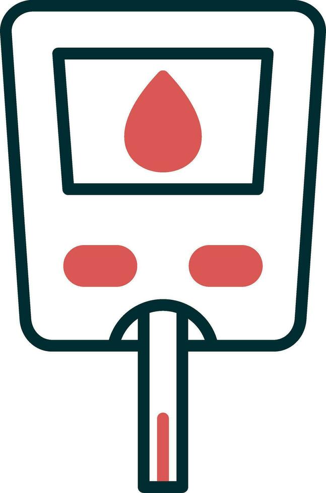 Glucose Meter Vector Icon