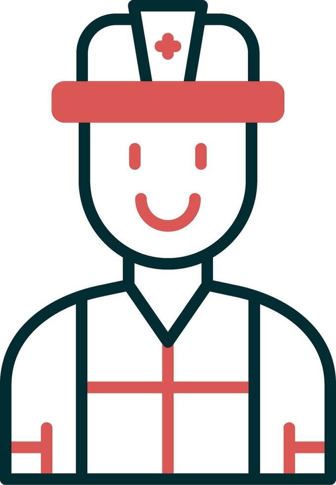 Firefighter Vector Icon