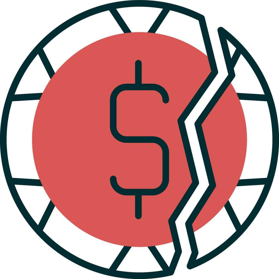 Bankruptcy Vector Icon