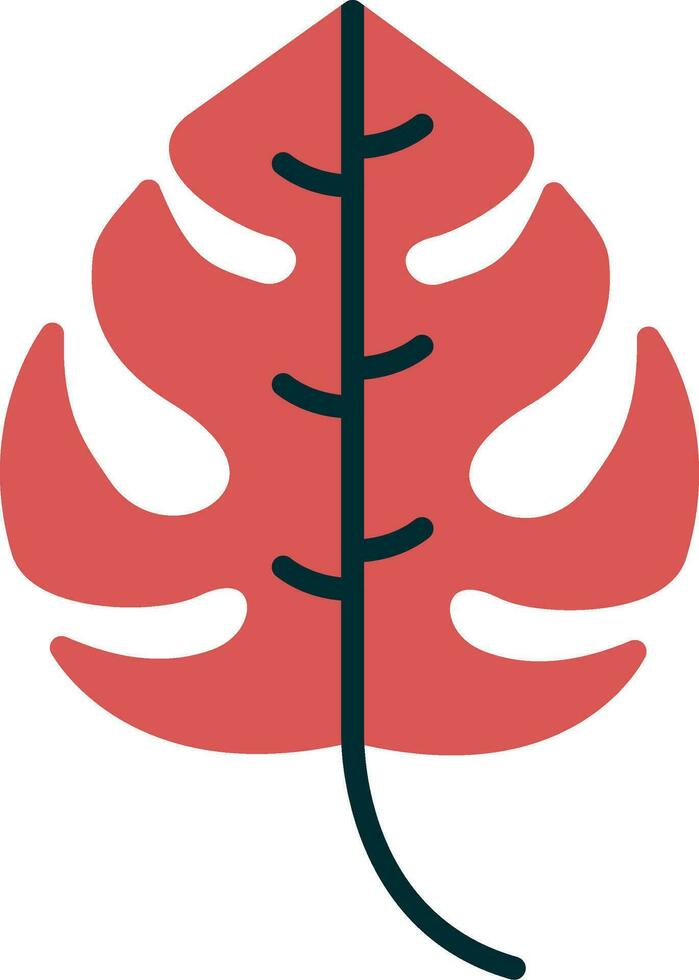 Monstera Vector Icon