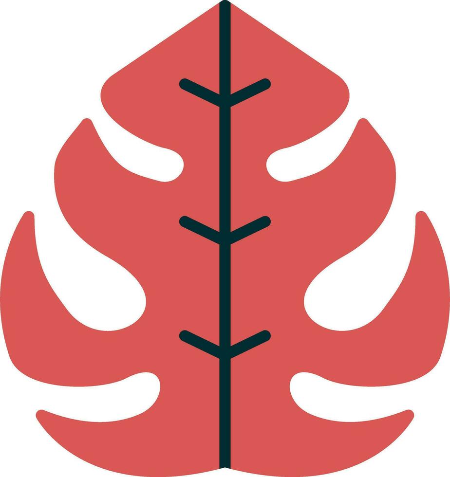 Philodendron Vector Icon