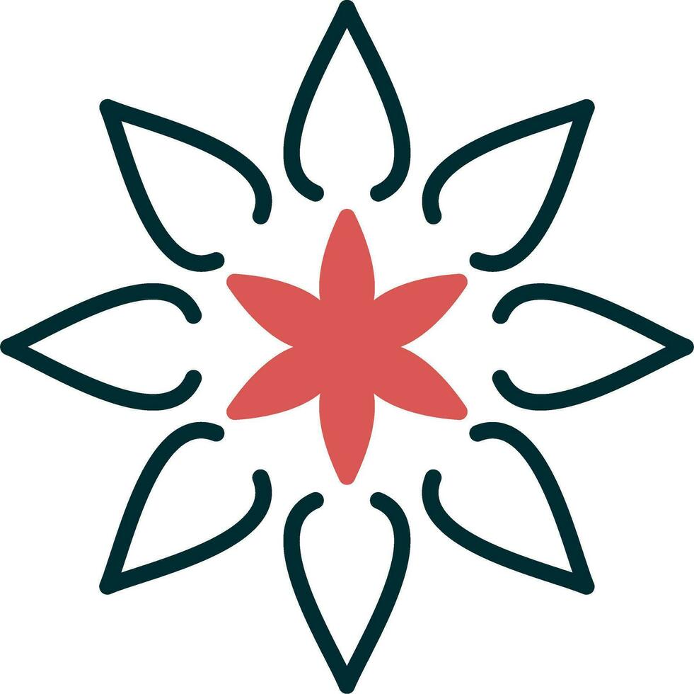 Schefflera Vector Icon