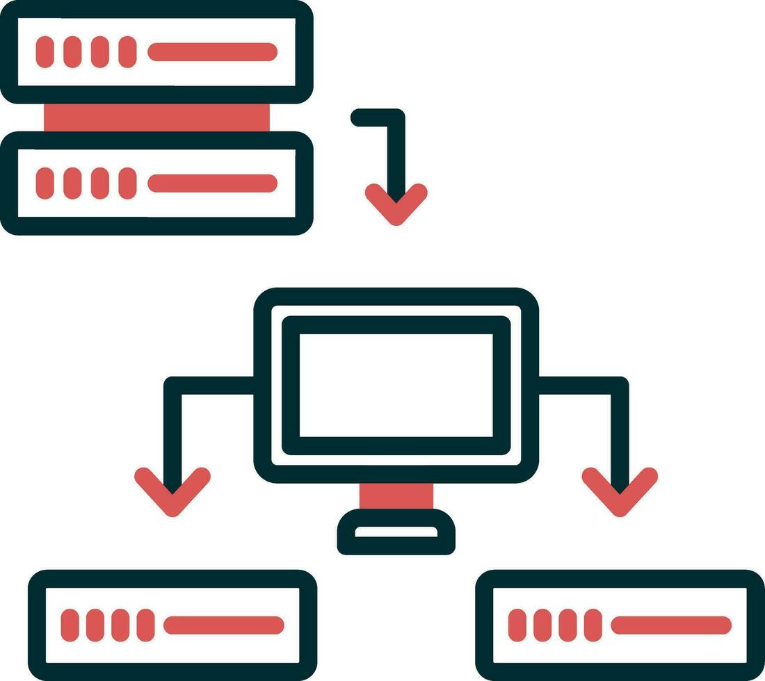 Structured Data Vector Icon