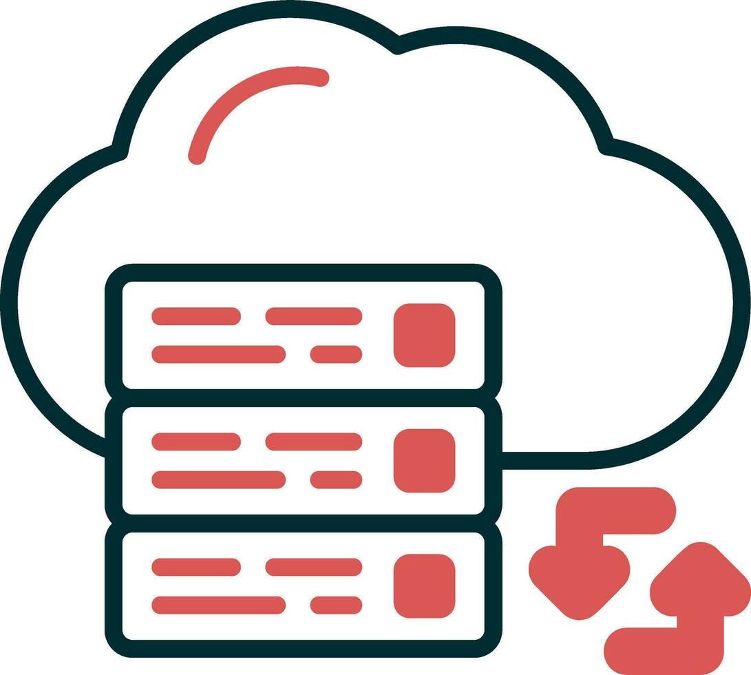 Data Storage Vector Icon