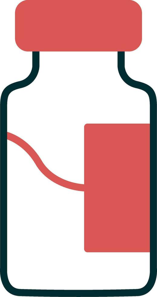 Vial Vector Icon