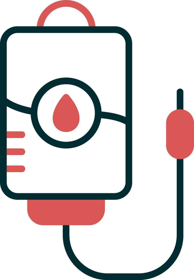 Blood Bag Vector Icon