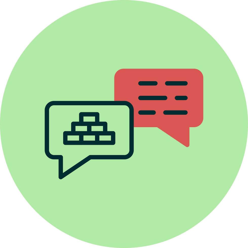 Dialogue Vector Icon