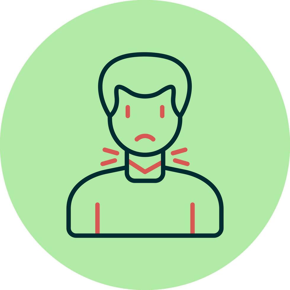 Thyroid Vector Icon