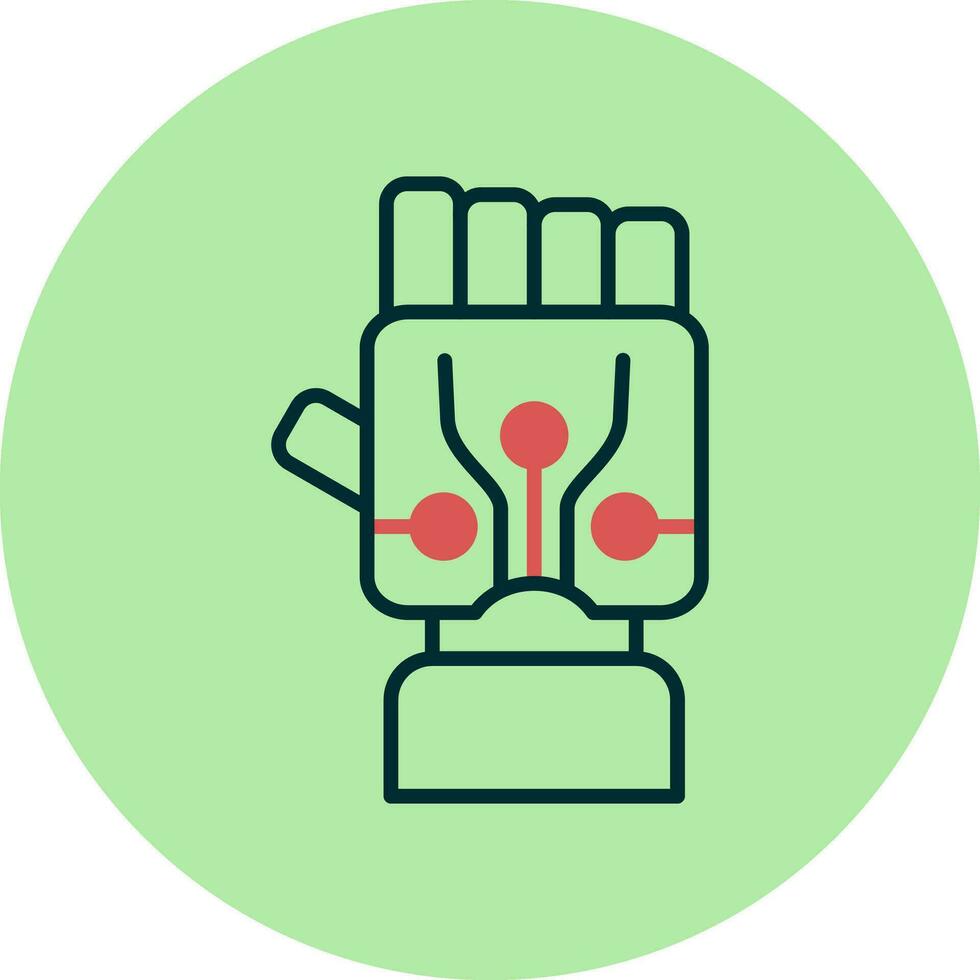 Bionic Hand Vector Icon