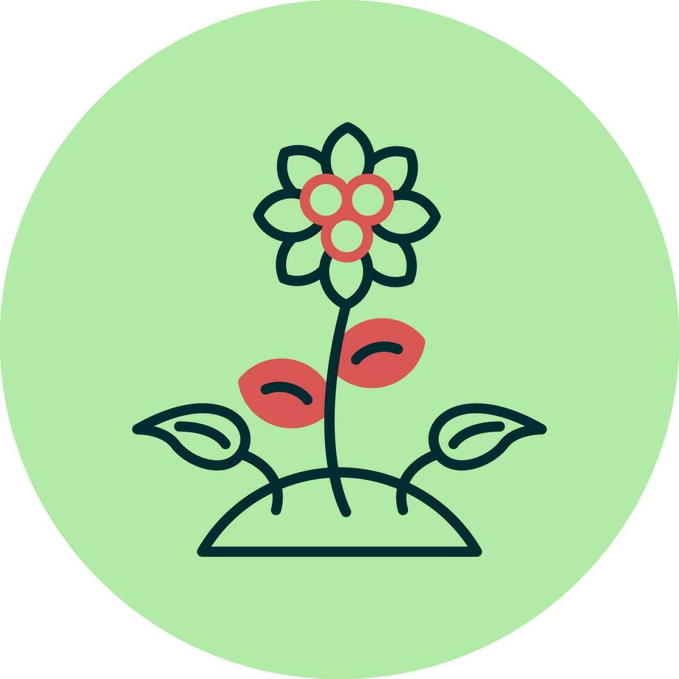 icono de vector de planta