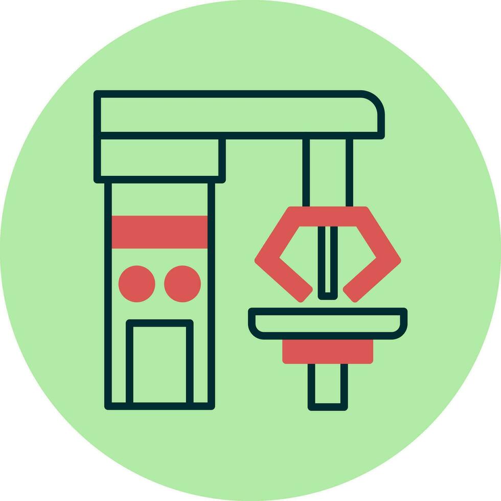 robotic surgery Vector Icon