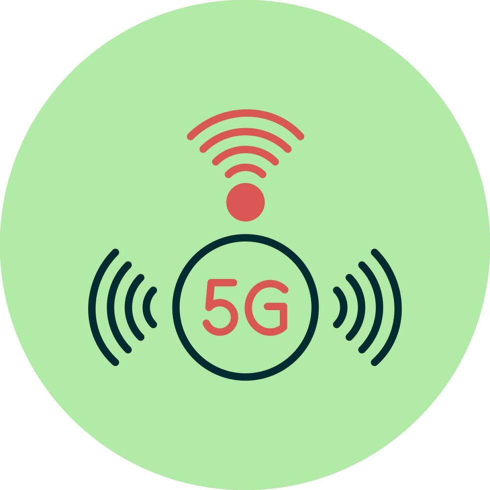 5g Vector Icon