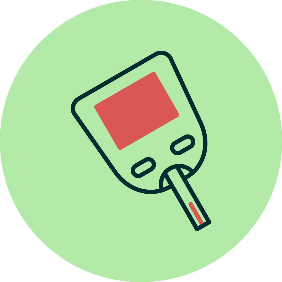 Glucose Meter Vector Icon