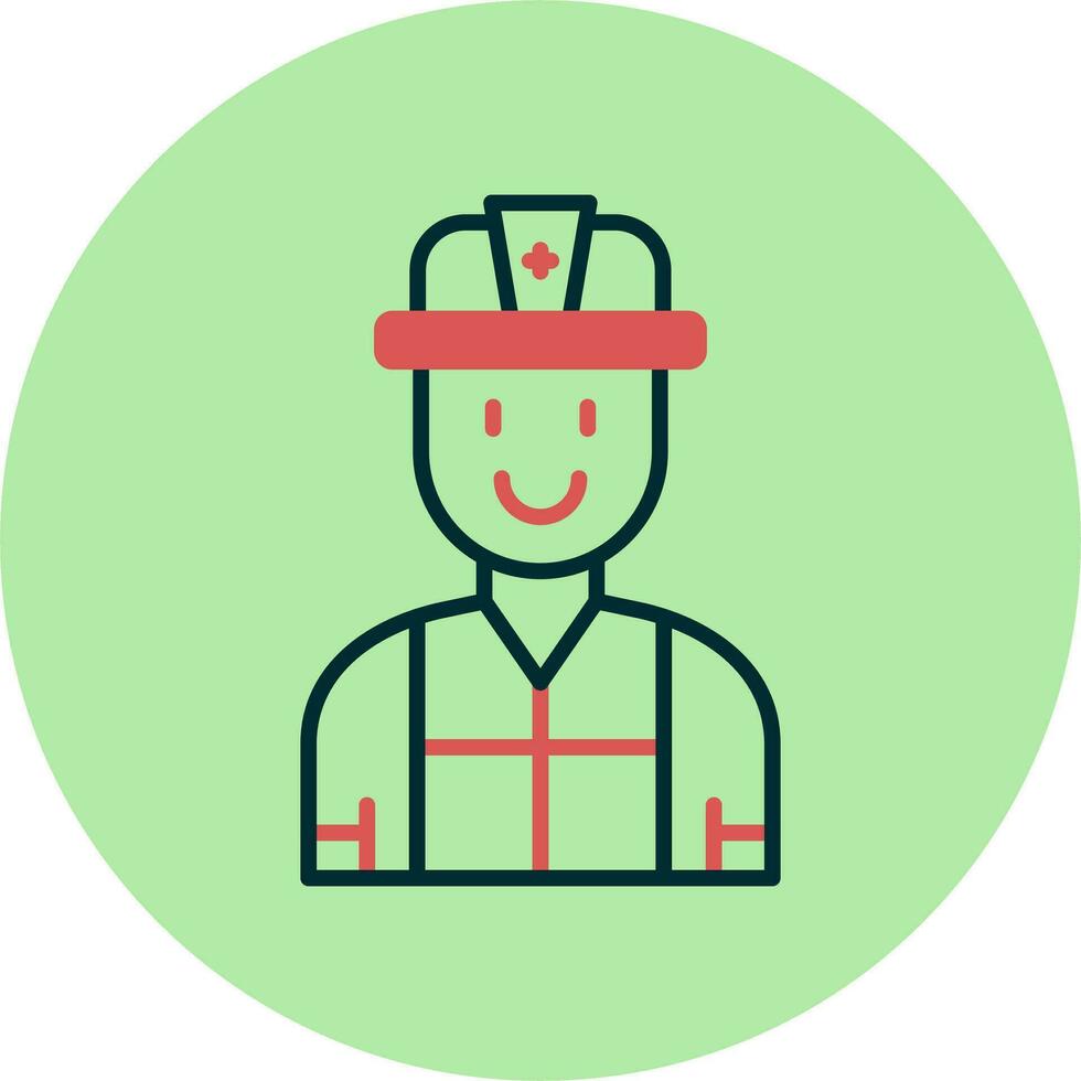 Firefighter Vector Icon