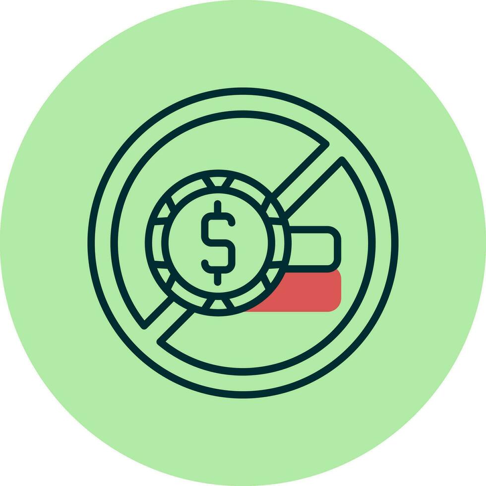 Ban Vector Icon
