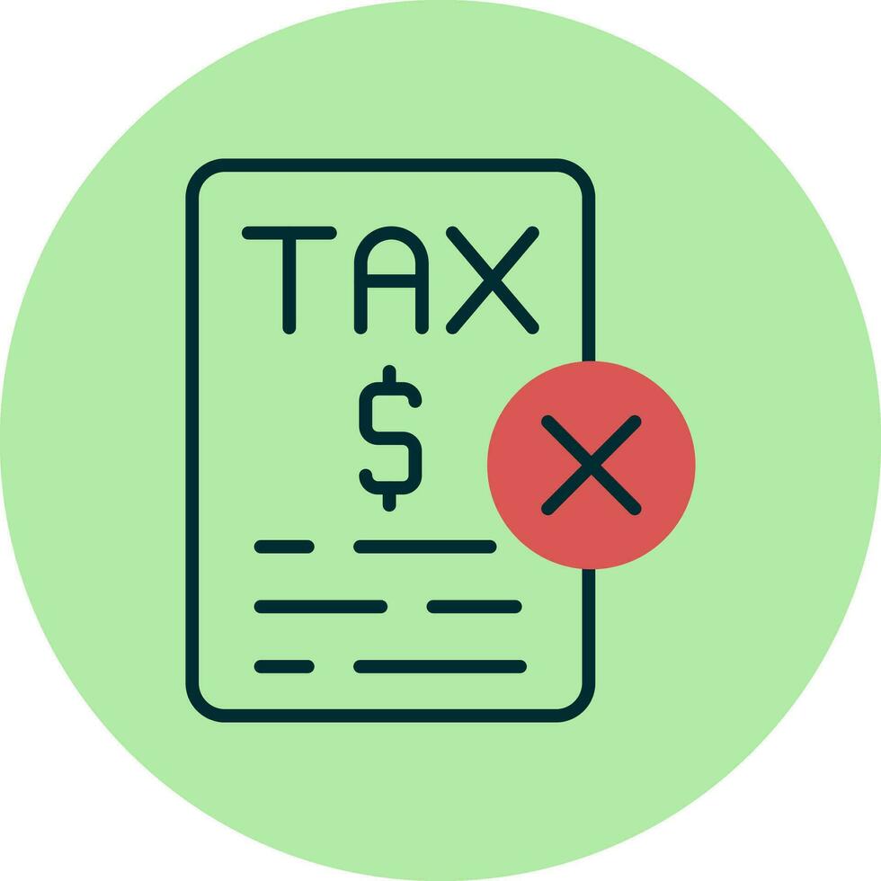 Taxes Vector Icon