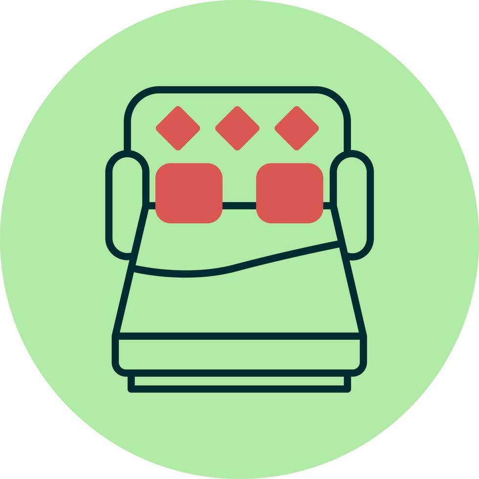 Sofa Bed Vector Icon