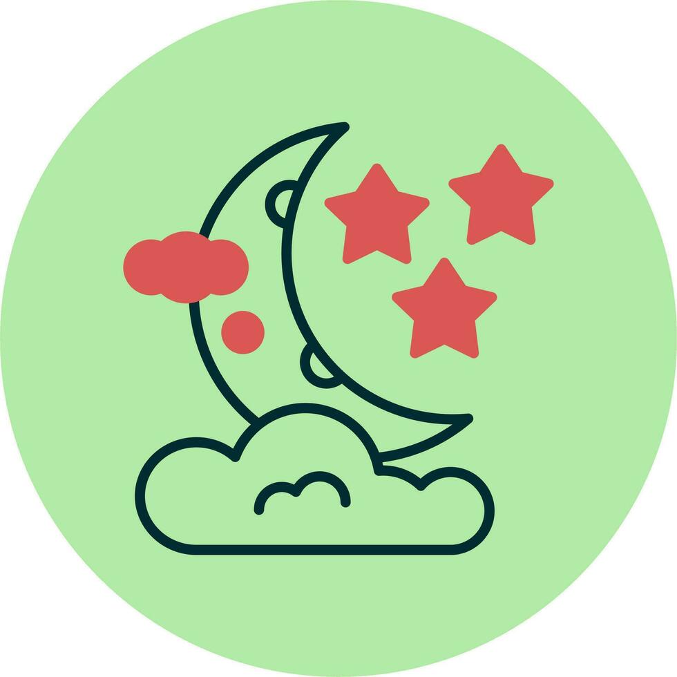 Moon Vector Icon