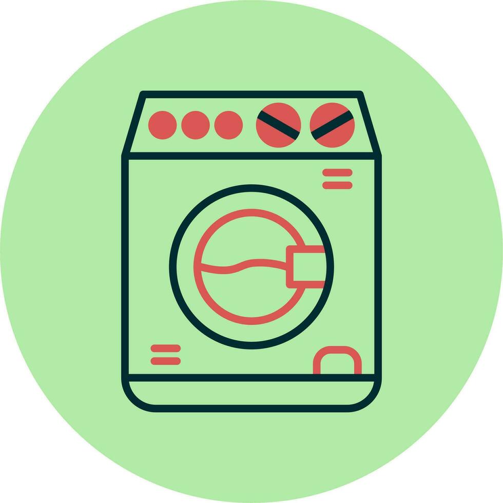 Washing Machine Vector Icon