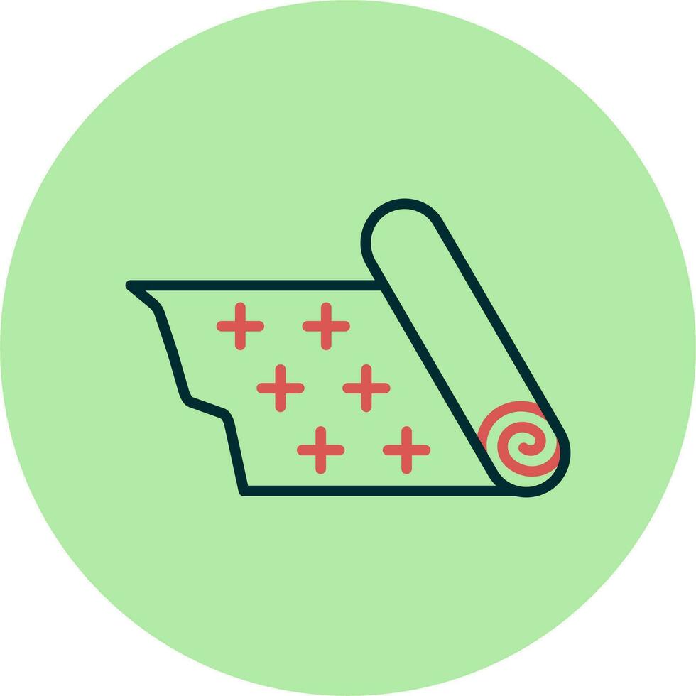 Roll Up Vector Icon