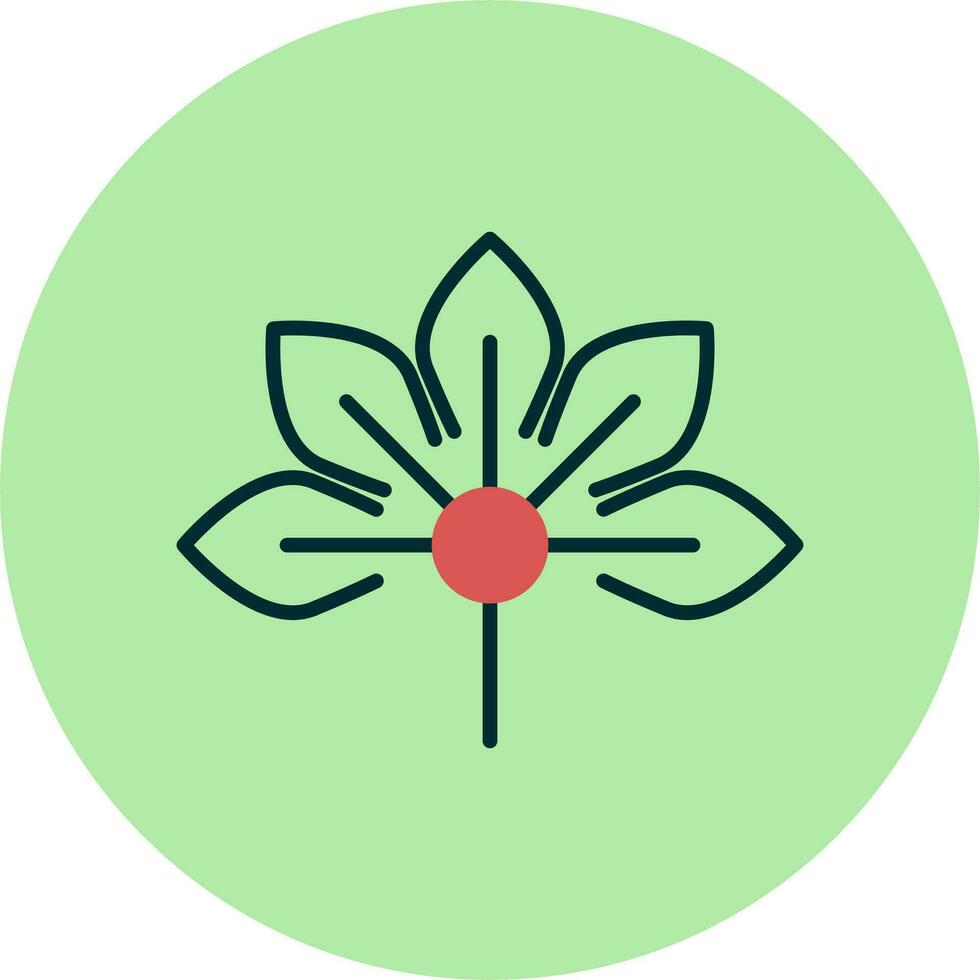 Japanese Aralia Vector Icon