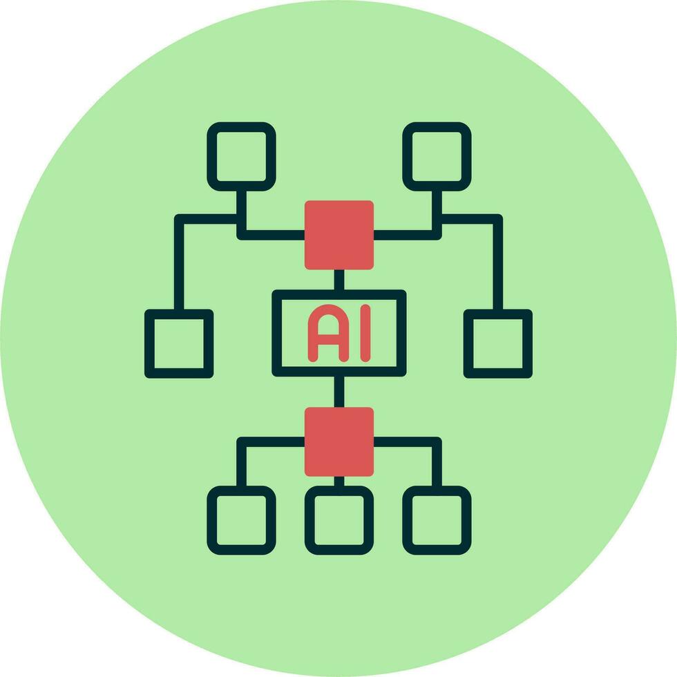 Artificial Intelligence Vector Icon