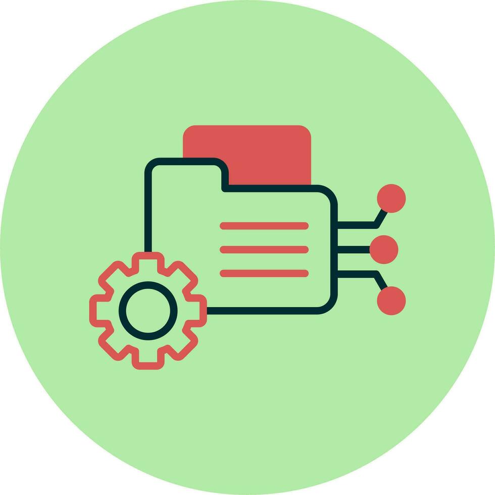 Data Management Vector Icon