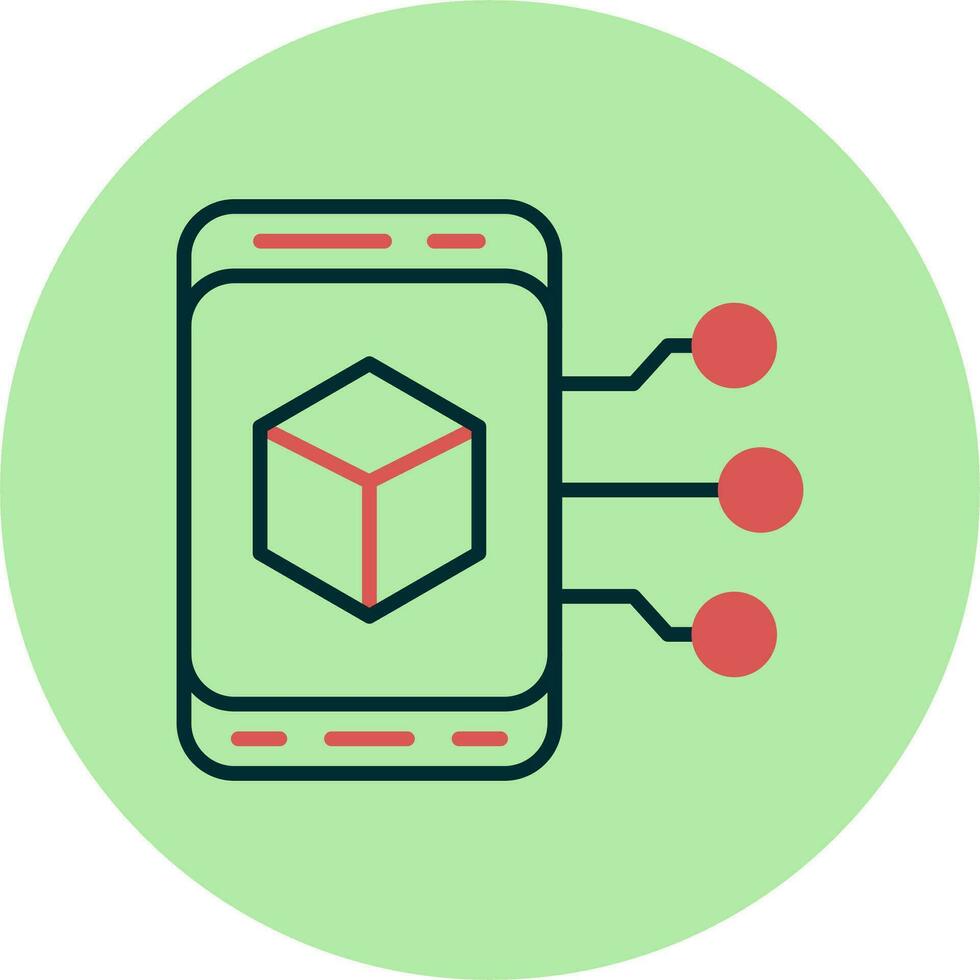 Augmented Reality Vector Icon