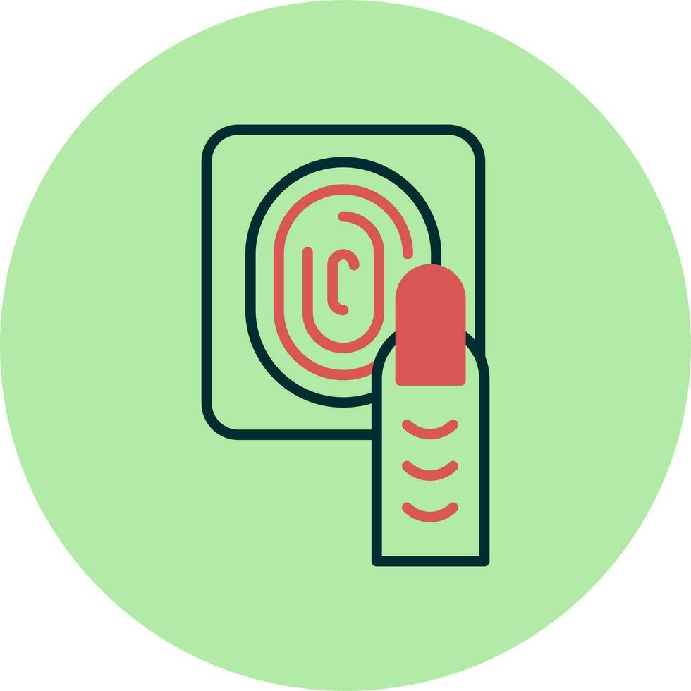 Biometric Vector Icon