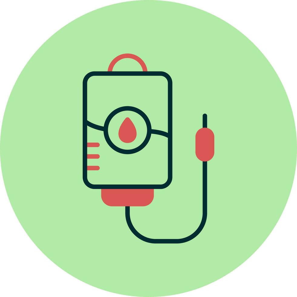 Blood Bag Vector Icon