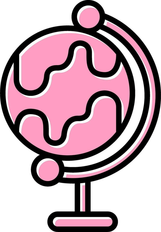 Planet Earth Vector Icon