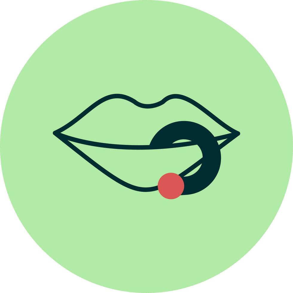 Septum Vector Icon