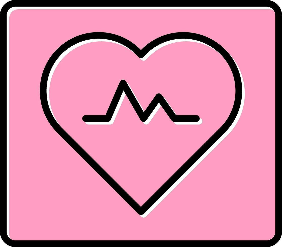 Heart Rate Vector Icon