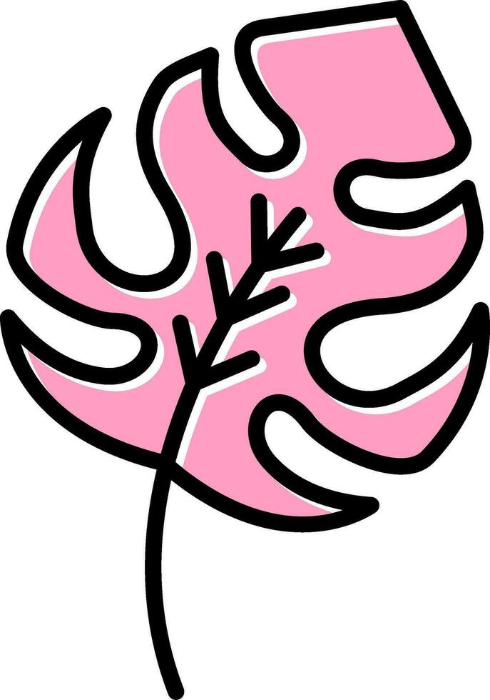 Philodendron Vector Icon