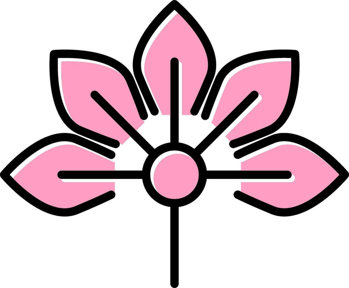 Japanese Aralia Vector Icon