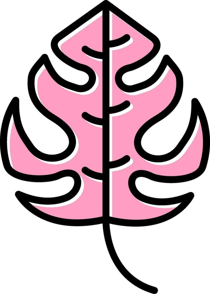 Monstera Vector Icon