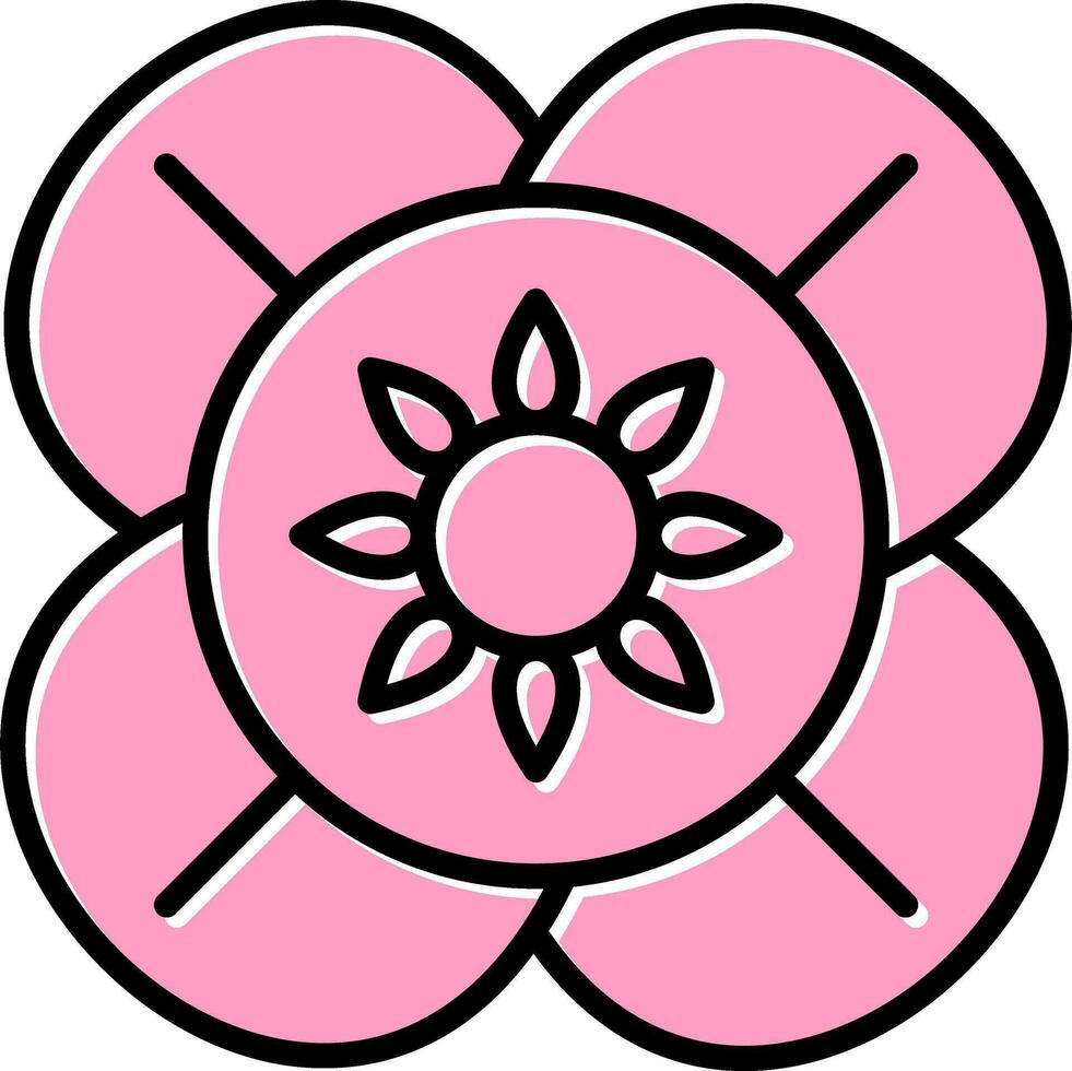 Hibiscus Vector Icon