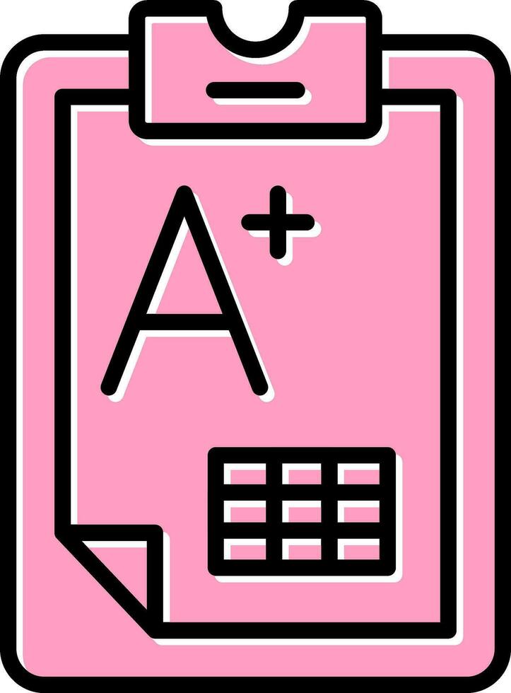 Grades Vector Icon