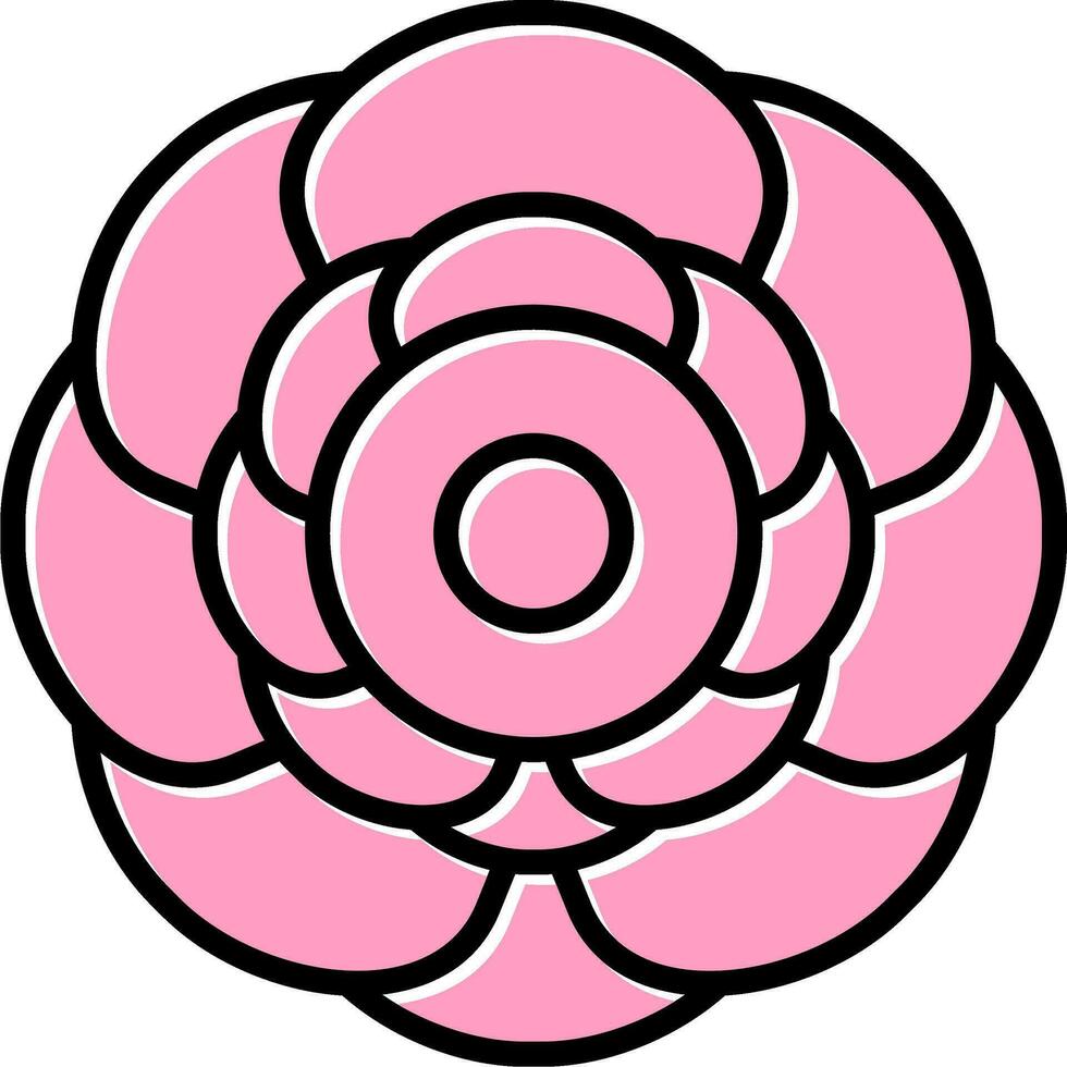 rafflesia vector icono