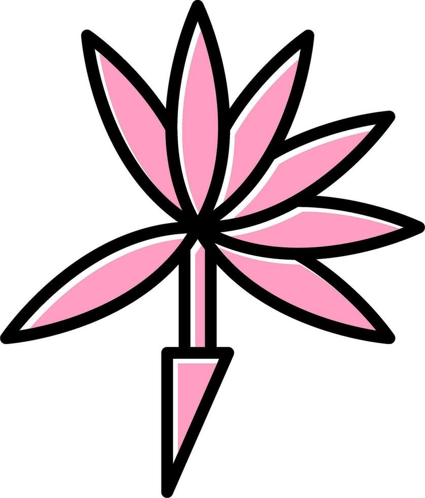 Bird Of Paradise Vector Icon