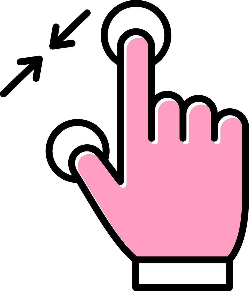 Pinch Vector Icon