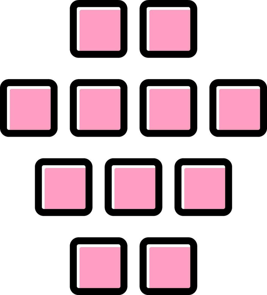 Structured Data Vector Icon