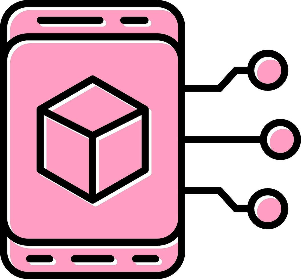 Augmented Reality Vector Icon